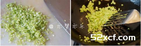 芦笋浇汁藕泥肉丸的做法