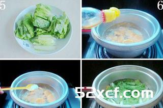 红薯白菜汤的做法