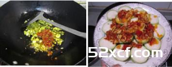 剁椒丝瓜蒸粉条的做法