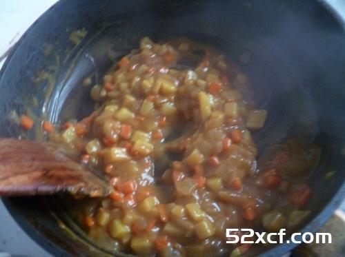萌小熊咖喱饭的做法