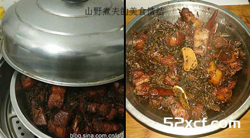 梅干菜焖肉的做法