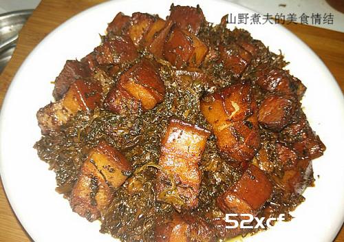梅干菜焖肉的做法