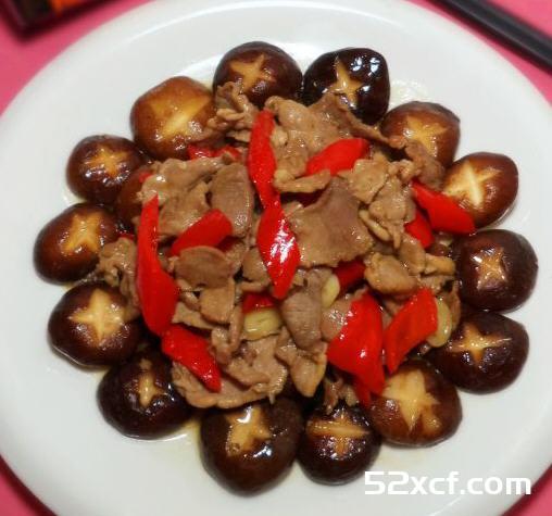 鲜冬菇滑肉片的做法