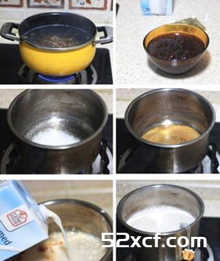 焦糖珍珠奶茶的做法