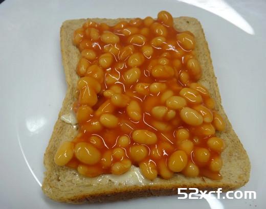 英式烤豆吐司的做法