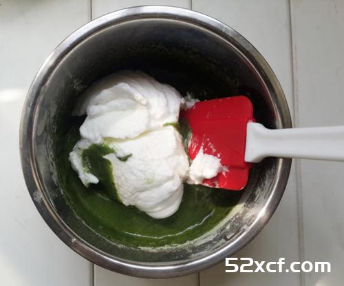 小清新抹茶戚风蛋糕制作方法