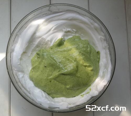 小清新抹茶戚风蛋糕制作方法