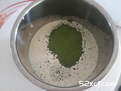 小清新抹茶戚风蛋糕制作方法