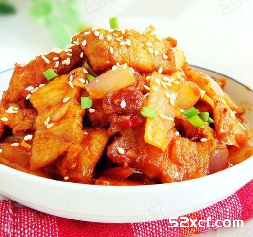 韩式泡菜炒五花肉的做法