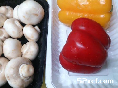 奶油蘑菇甜椒的做法