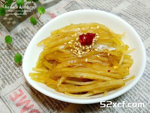 金平萝卜皮的做法