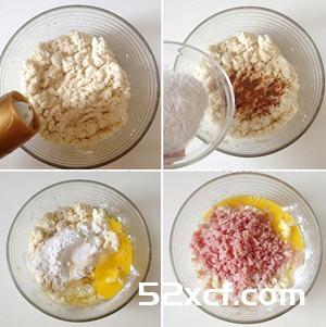 火腿豆腐丸子的做法