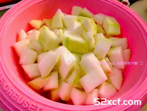 冬瓜樱花虾肉粒汤饭的做法教