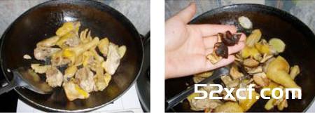 高压锅炖鸡的做法