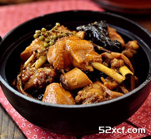 高压锅炖鸡的做法