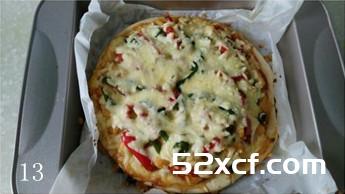 奥尔良鸡肉披萨的做法