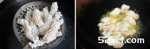 泡菜海鲜豆腐锅的做法