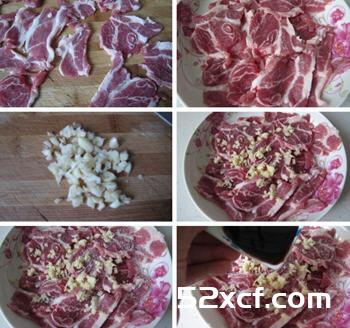 香煎梅花肉的做法