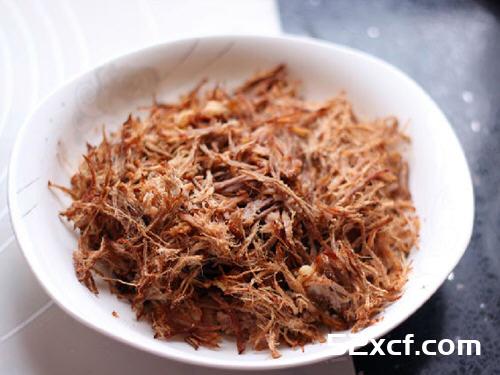 面包机版香辣牛肉丝的做法