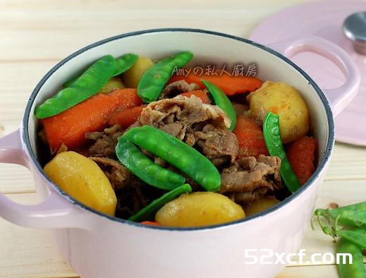 马铃薯胡萝卜炖猪肉的做法