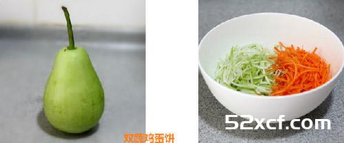 双蔬鸡蛋饼的做法