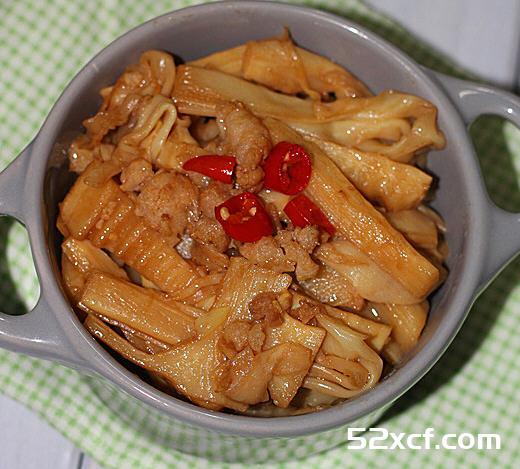 肉末竹笋的做法