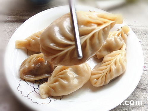 鲜肉蒸饺的做法