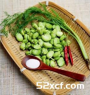 茴香蚕豆的做法