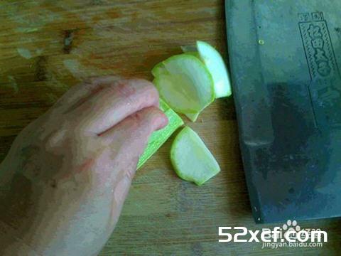 西葫芦怎么切片？西葫芦切片的方法图解