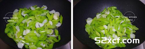 西芹百合的简单做法