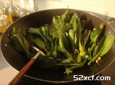 青菜肉片的做法