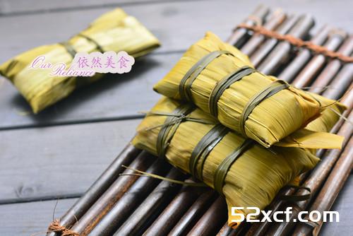 红糖蜜豆粽子的做法