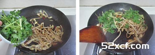 素炒花生芽的做法