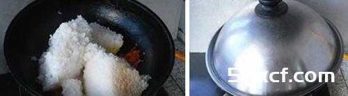 胡萝卜炒饭的做法
