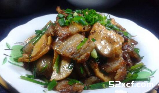 韭菜豆干炒肉的做法