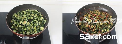 蒜蓉肉末炒黄瓜钱的做法