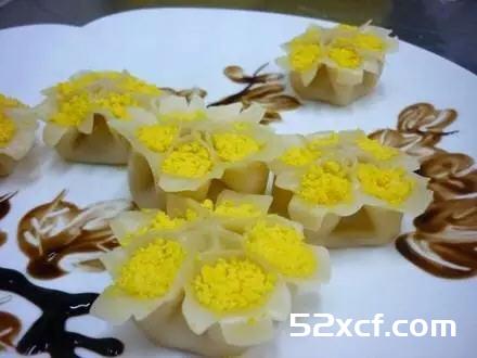 牡丹饺子的包法