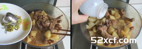 白萝卜烧鸭的做法
