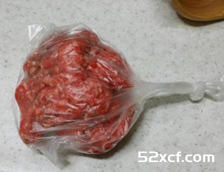 绞肉冷冻保管法图解