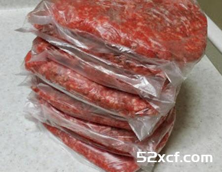 绞肉冷冻保管法图解