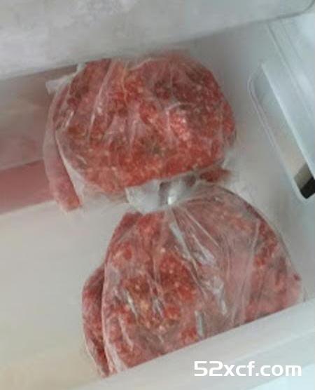 绞肉冷冻保管法图解