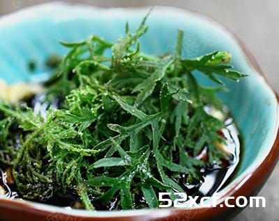 清蒸胡萝卜缨的做法