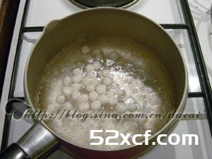 奶油红豆小圆子的做法