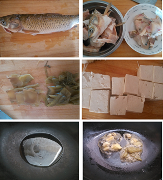 豆腐炖鱼的做法
