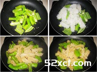尖辣炒鱿鱼花的做法