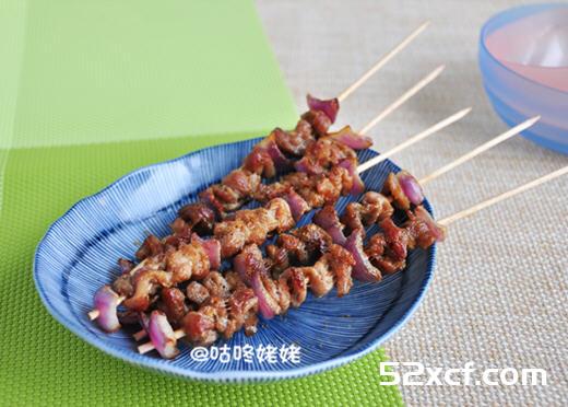 烤羊肉串电饼铛版的做法