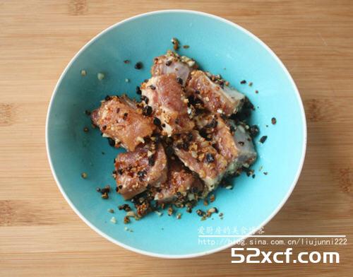 蒜蓉豆豉蒸排骨的家常做法