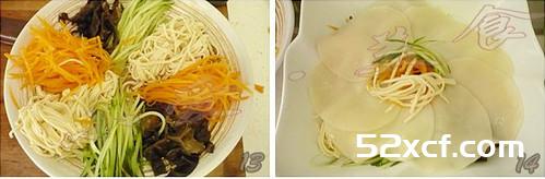 捞汁饺子皮的做法
