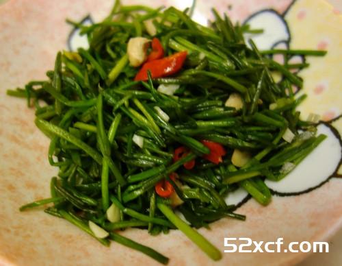炒水莲的做法_图解炒水莲怎么做好吃-我爱下厨房