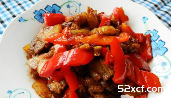 红椒香辣回锅肉的做法